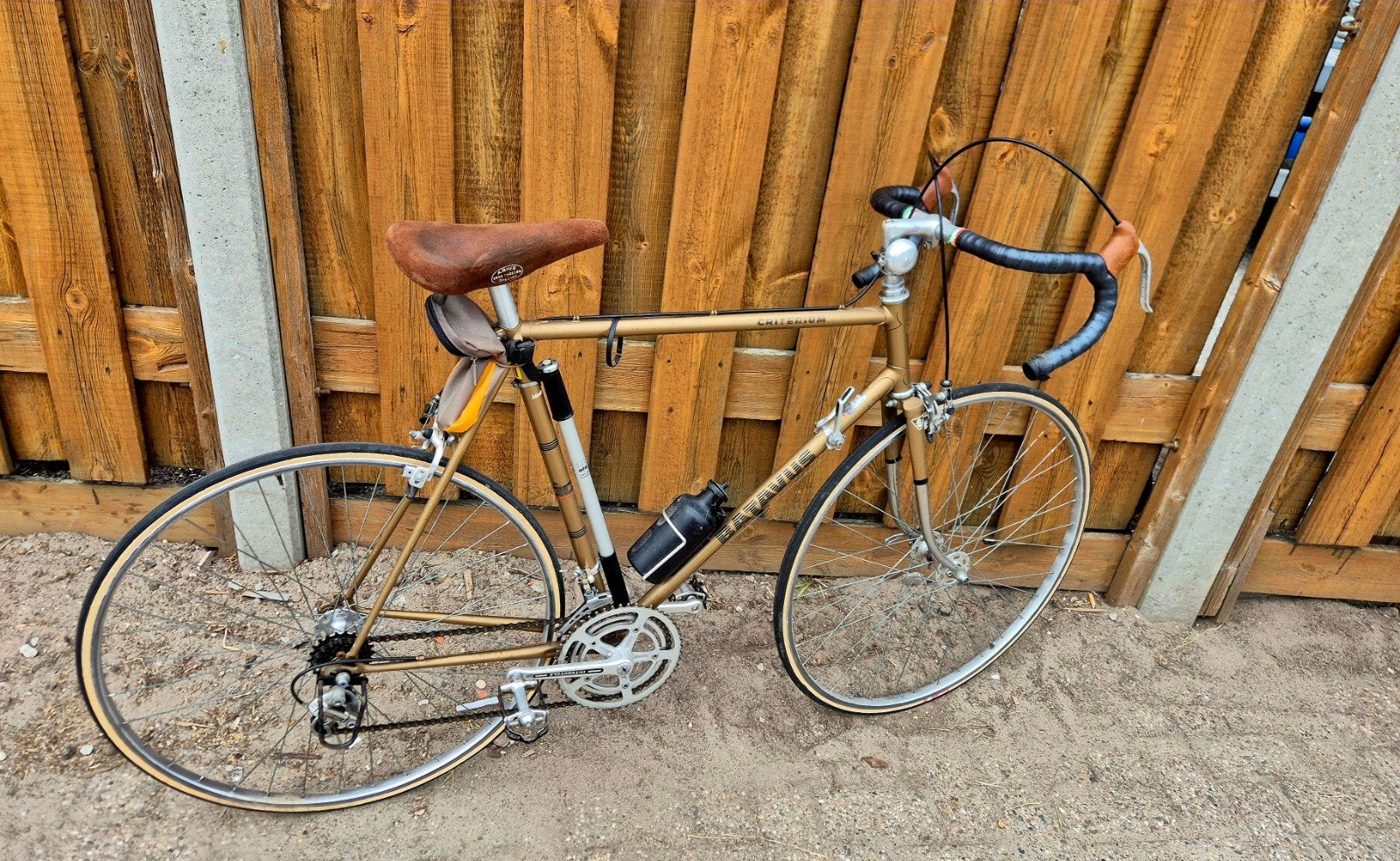 Batavus Criterium racefiets, goudkleur 60 cm, Ophalen, Gebruikt, Batavus, 57 tot 61 cm