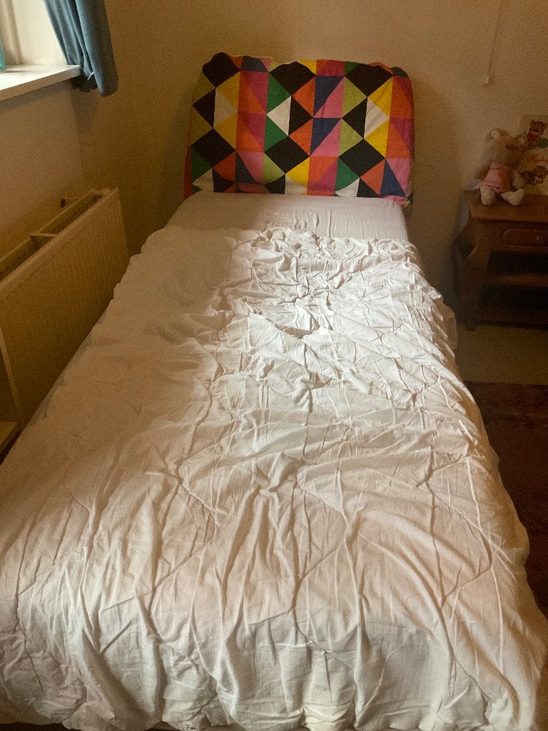 Eenpersoons bed Ikea, Ophalen, Gebruikt, 90 cm, Eenpersoons
