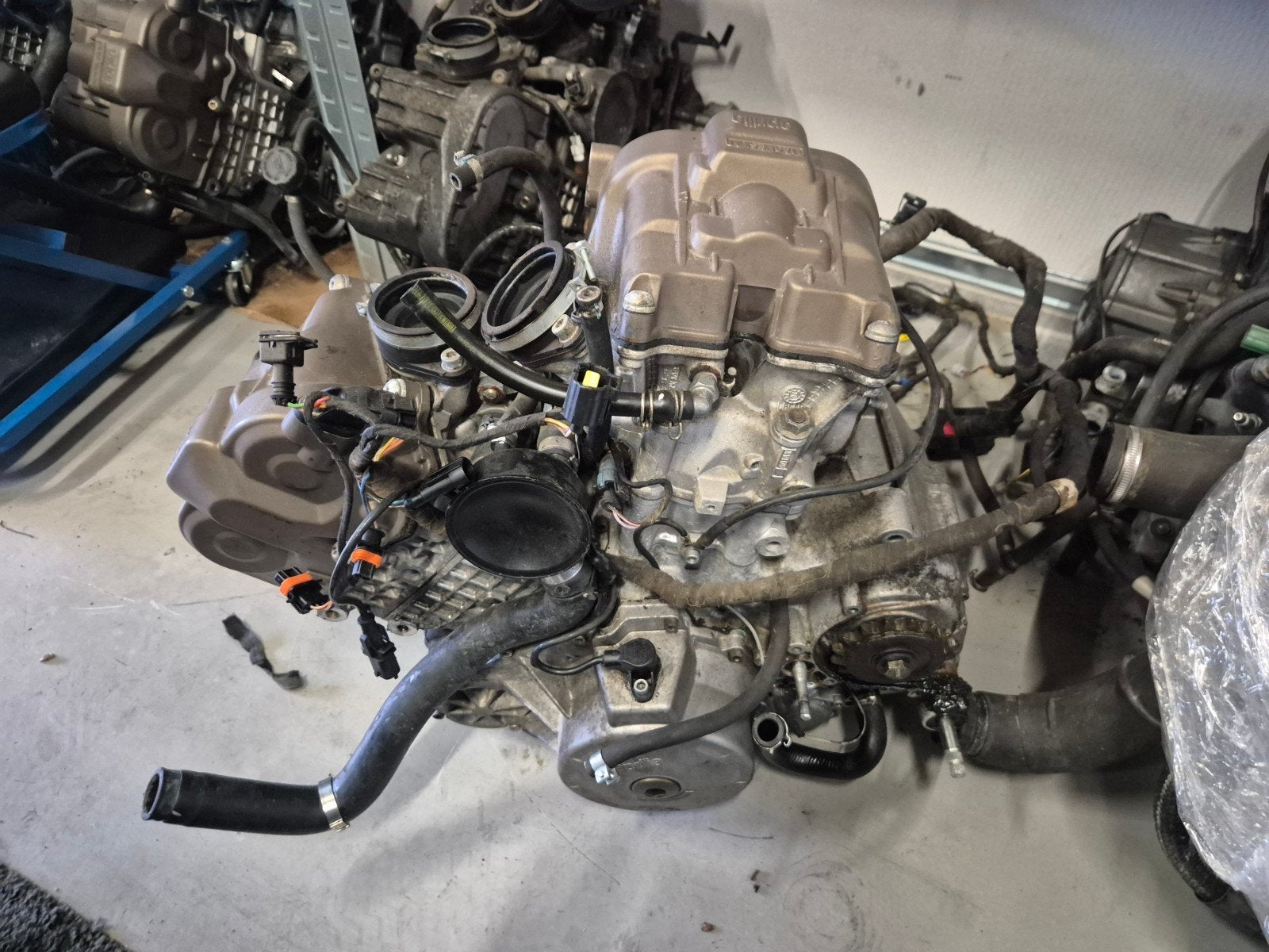 Motorblok compleet Aprilia RSV1000R 2004-2009, Gebruikt, -, Aprilia, -