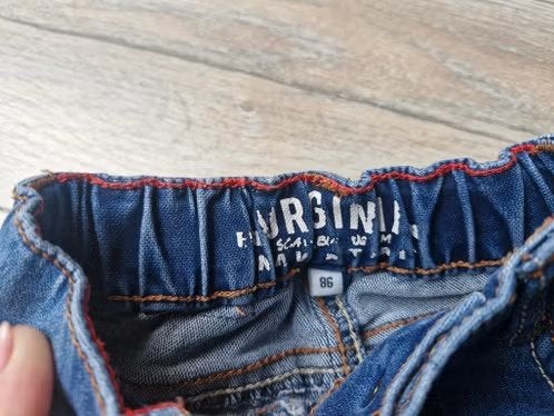 Nette blauwe spijkerbroek Maat 86 hh, Kinderen en Baby's, Broekje, Onbekend, Ophalen of Verzenden, Zo goed als nieuw