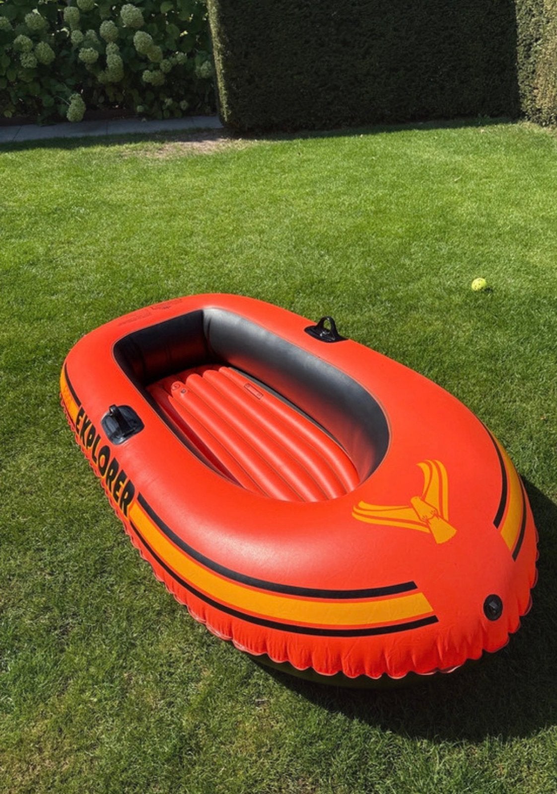 Explorer opblaasboot voor 2 personen - Zo goed als nieuw, Watersport en Boten, Ophalen of Verzenden, Zo goed als nieuw