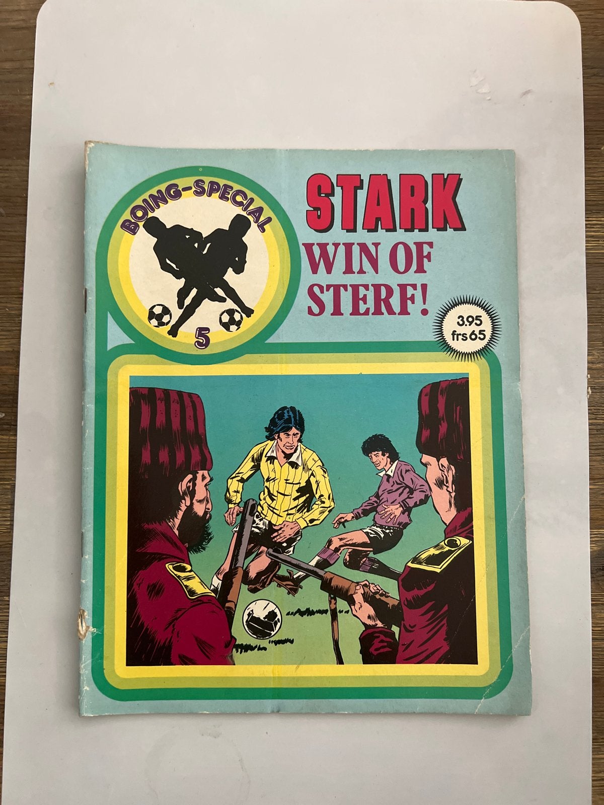 Boing-Special Stark: Win of Sterf! - Voetbalstripboek, Eén stripboek, Ophalen of Verzenden, Gelezen