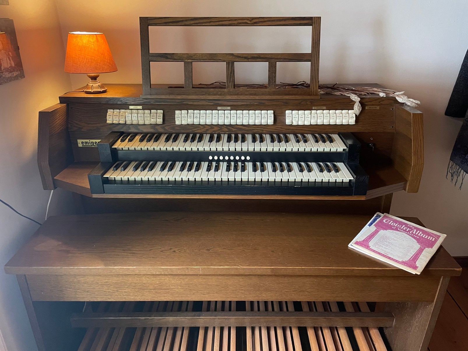 Orgel Eminent Omegan 8100, Muziek en Instrumenten, Ophalen, Gebruikt, 2 klavieren, Orgel