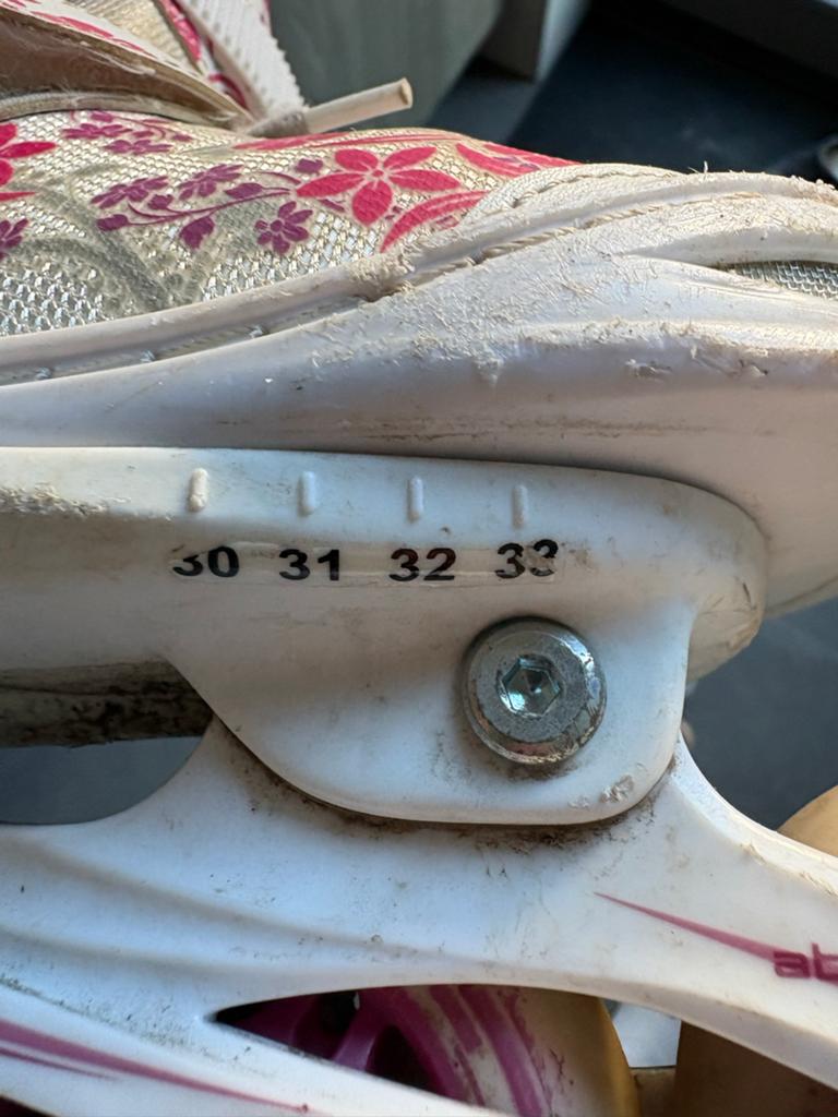 Roces verstelbare inline skates (30-33) - Roze/Wit, Sport en Fitness, Schaatsen, Ophalen, Gebruikt, Overige typen, Overige merken