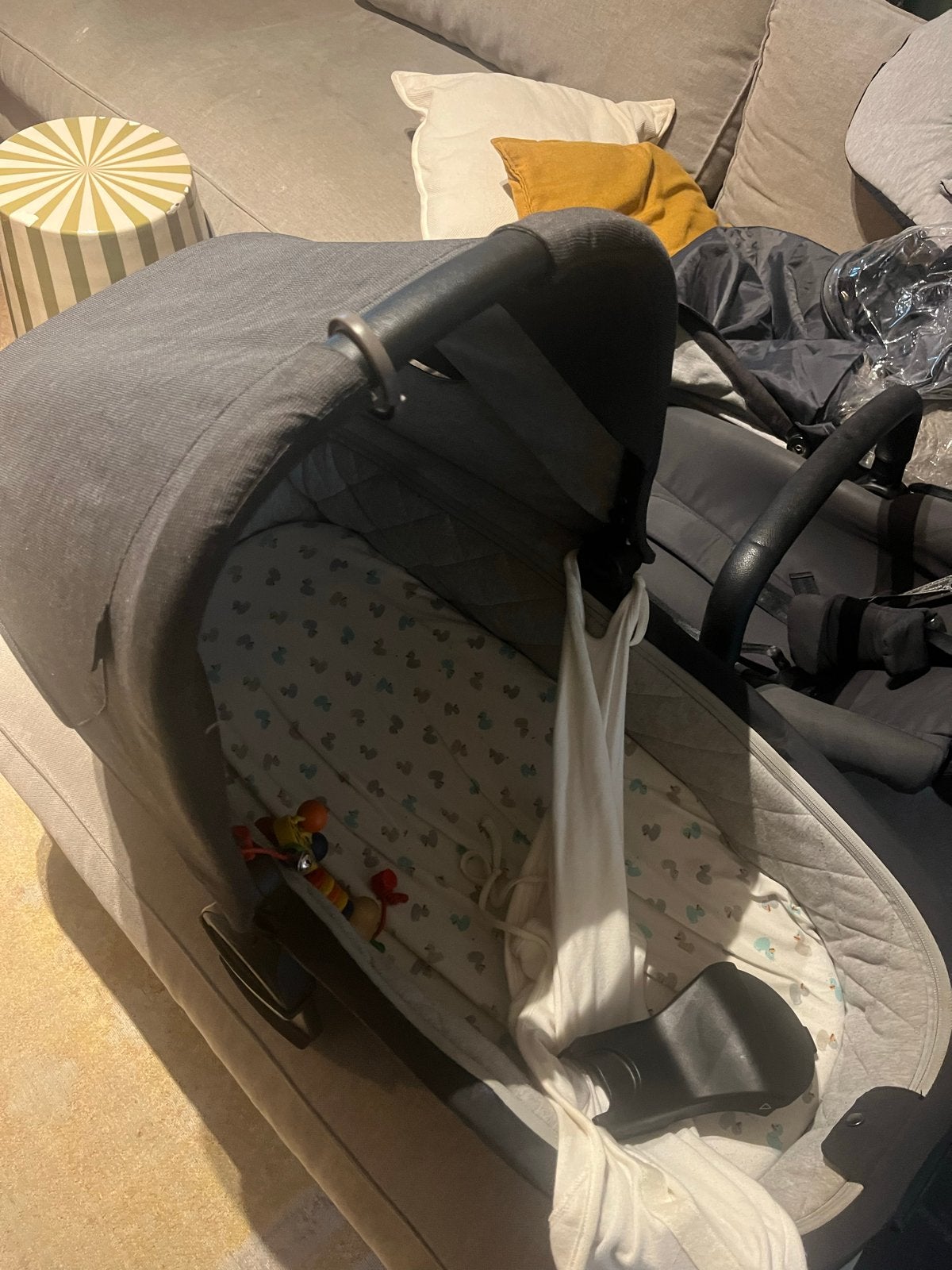 Easywalker Harvey 2 Combiwagen met Reiswieg, en Voetenzak, Gebruikt, Combiwagen, Met reiswieg, Ophalen