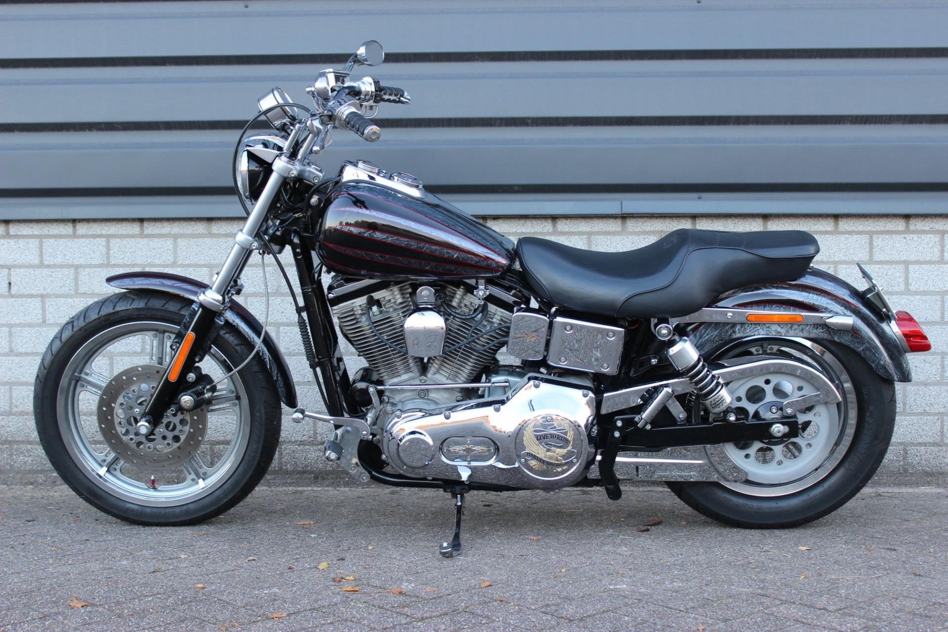 Harley Davidson FXD Dyna Super Glide EVO CUSTOM, UNIEK!, Motoren, Sportuitlaat, 1340 cc, Chopper, Meer dan 35 kW