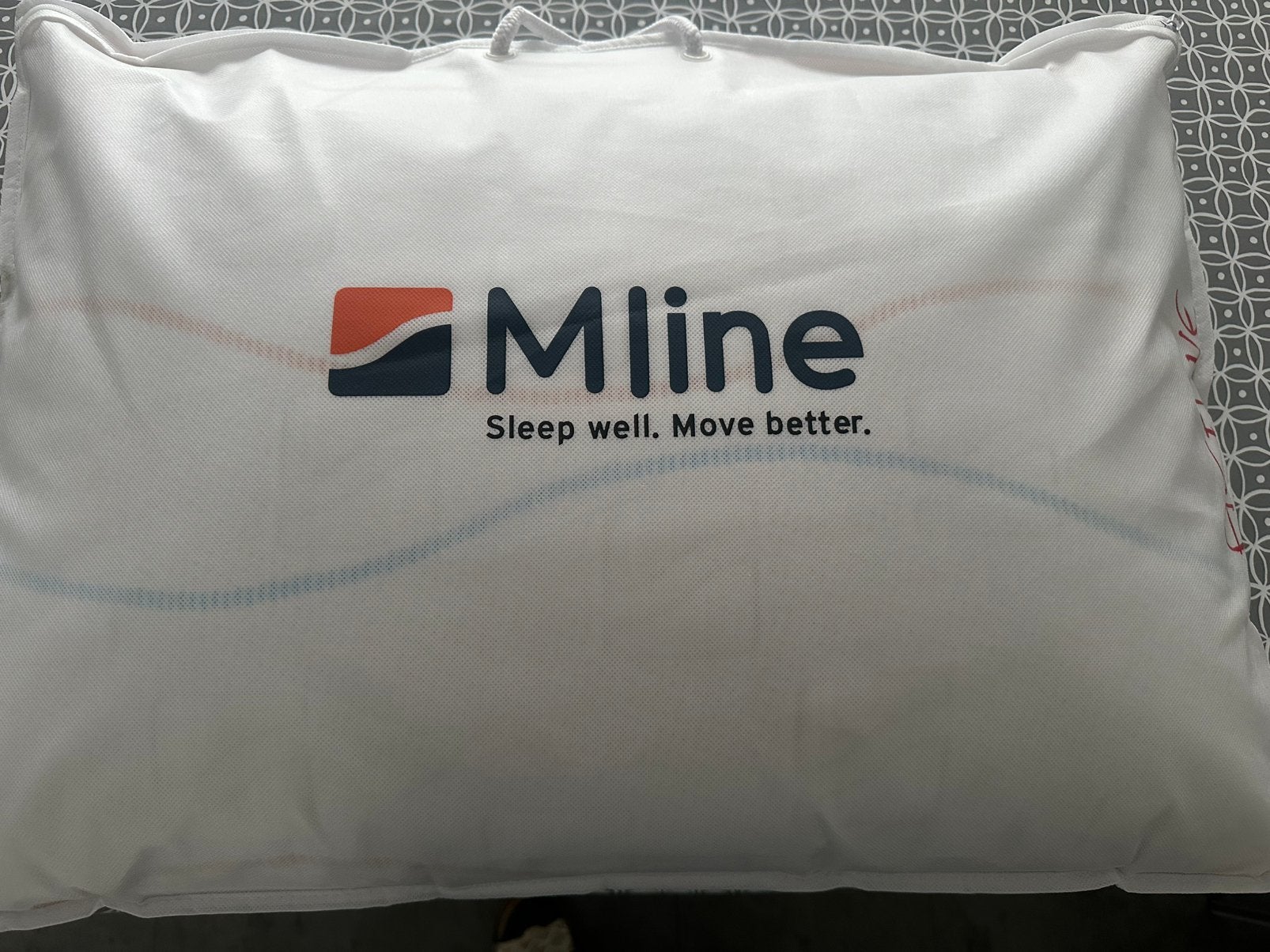 Nieuw hoofdkussen MLine Active, Ophalen, Eenpersoons, Wit, Nieuw