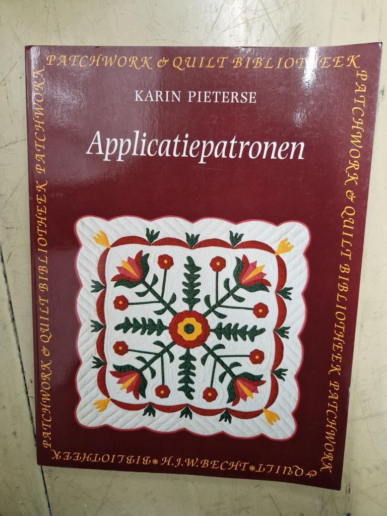 Applicatiepatronen - Patchwork & Quilt Bibliotheek, Ophalen of Verzenden