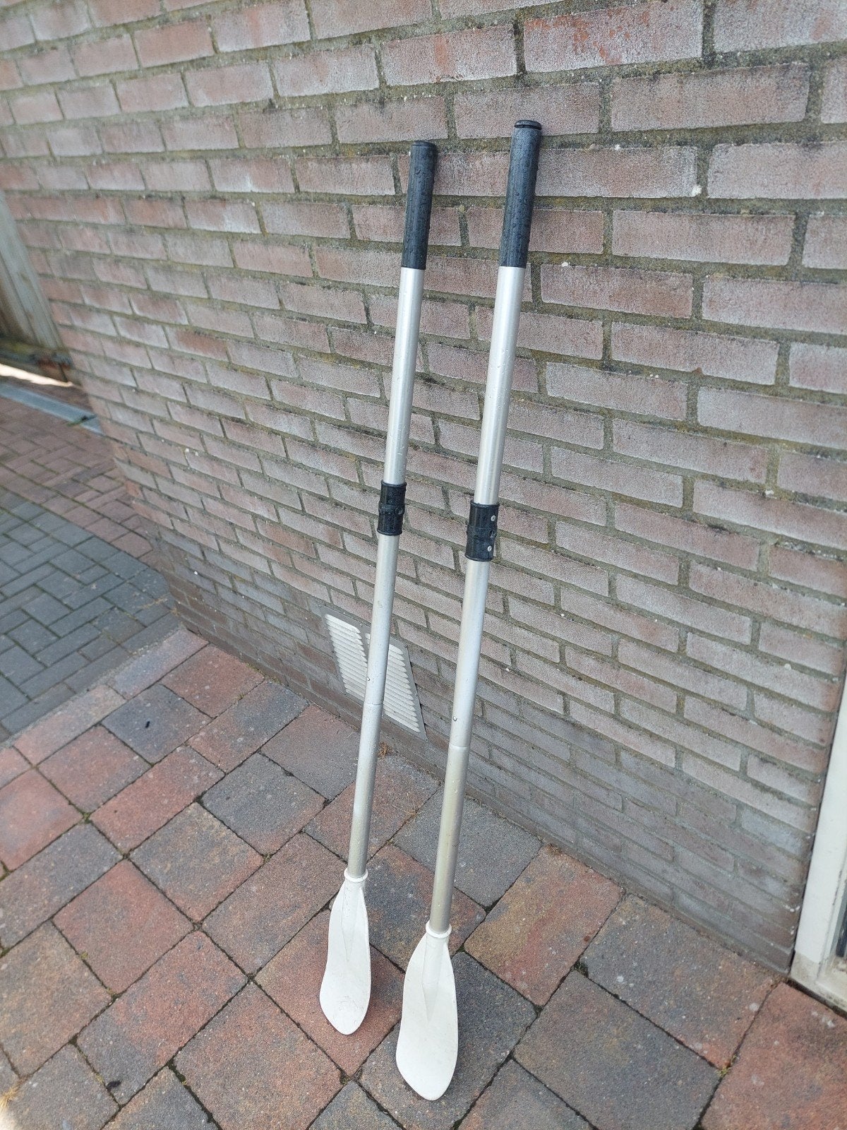 Rubberboot peddels - Set van 2, Watersport en Boten, Ophalen of Verzenden, Gebruikt, Enkelbladige peddel