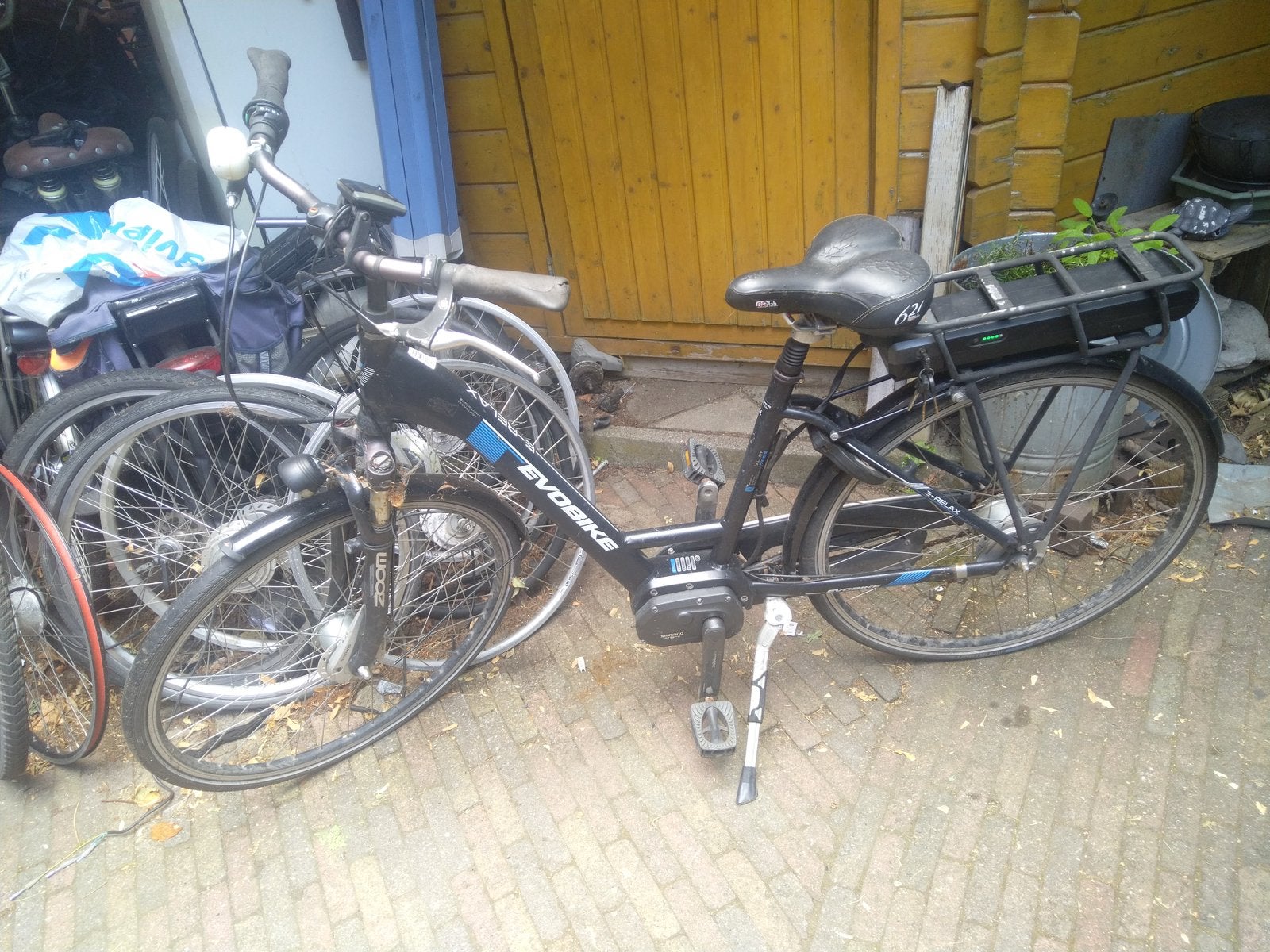Elektrische fiets Evobike Shimano steps, Ophalen of Verzenden, Gebruikt, Minder dan 30 km per accu, Overige merken