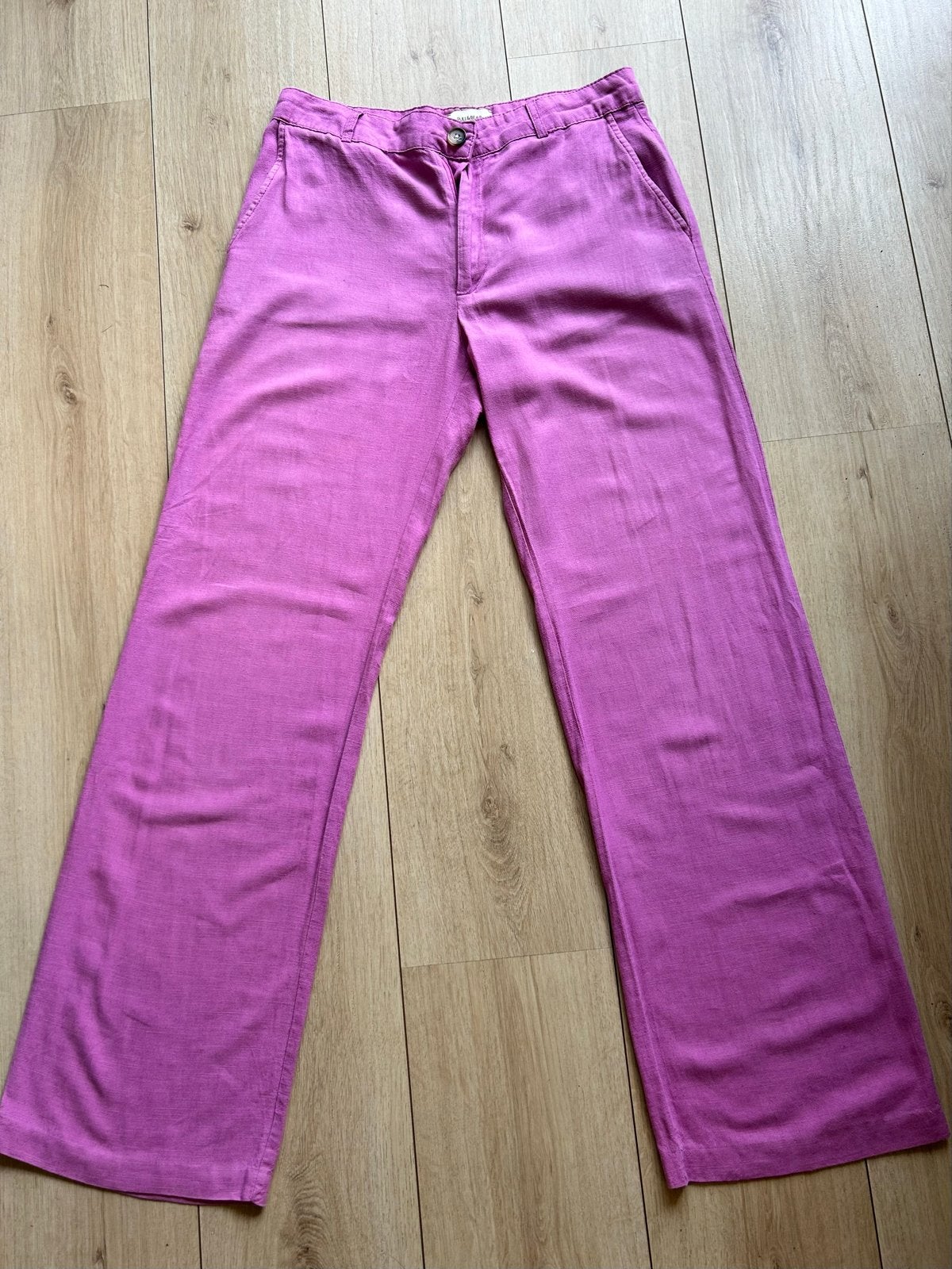 Pull & Bear dames broek maat M, Maat 38/40 (M), Ophalen of Verzenden, Roze, Lang