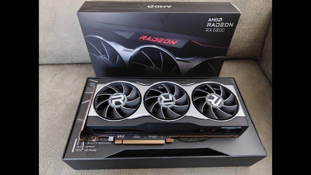 AMD Radeon RX 6800 (gekocht bij AMD), 16GB VRAM 790423, Ophalen, Nieuw, Instrumentmicrofoon