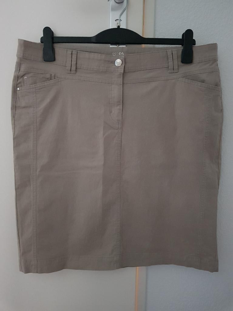 Rok -- maat 44 -- C&A / Canda, Kleding | Dames, Rokken, Beige, Maat 42/44 (L), Ophalen of Verzenden, Zo goed als nieuw