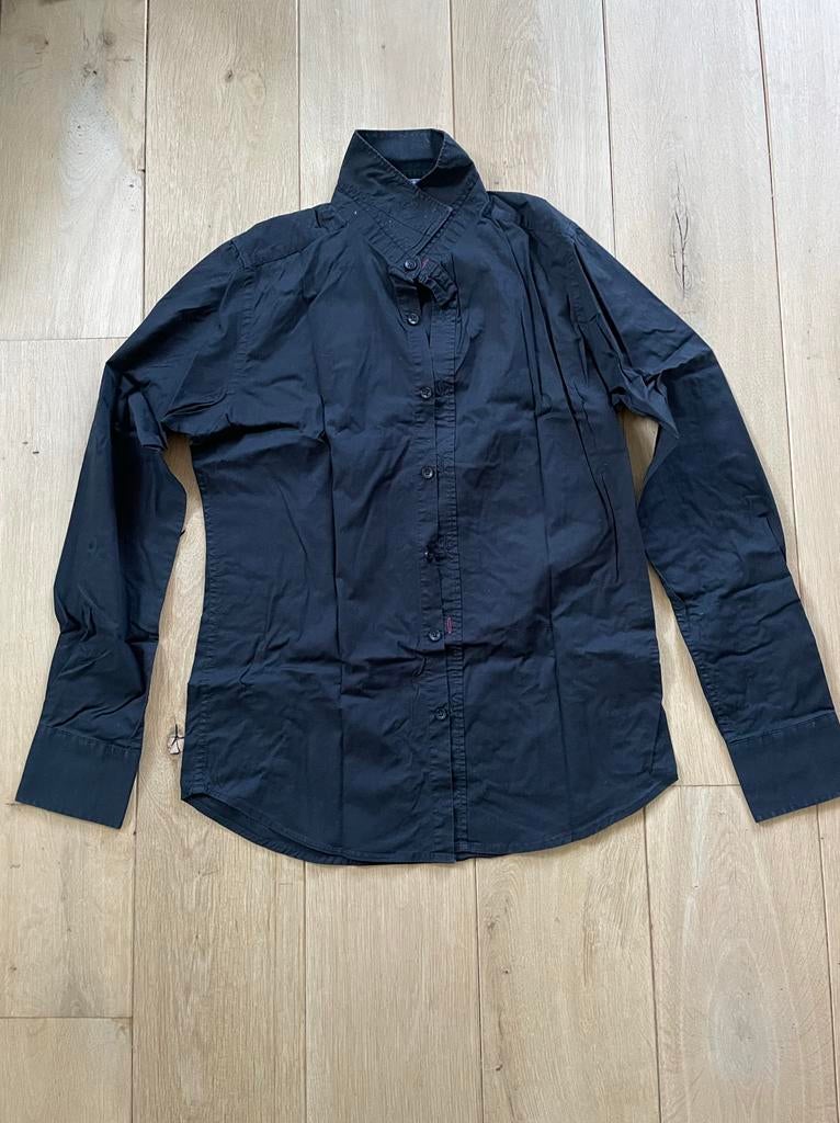 Blouse - Maat M - Merk Dstrezzed, Ophalen of Verzenden, Zo goed als nieuw, Zwart, Halswijdte 39/40 (M)
