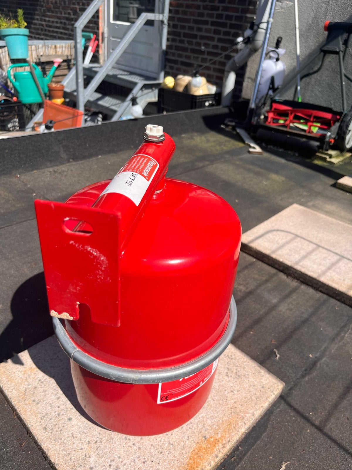 Flexcon Expansievat 18L voor CV-installaties, Ophalen, 30 tot 80 cm, Gebruikt, Cv-ketel of Combi-ketel