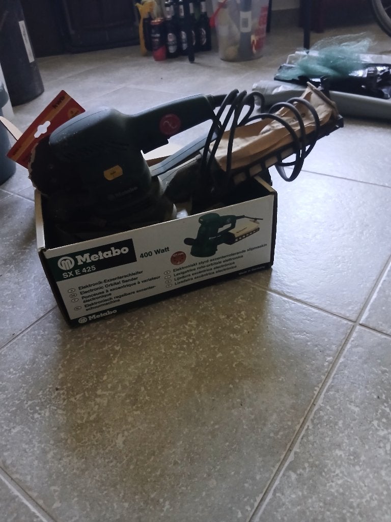 Metabo Electronisch regelbare Schuurmachine, Ophalen, Zo goed als nieuw