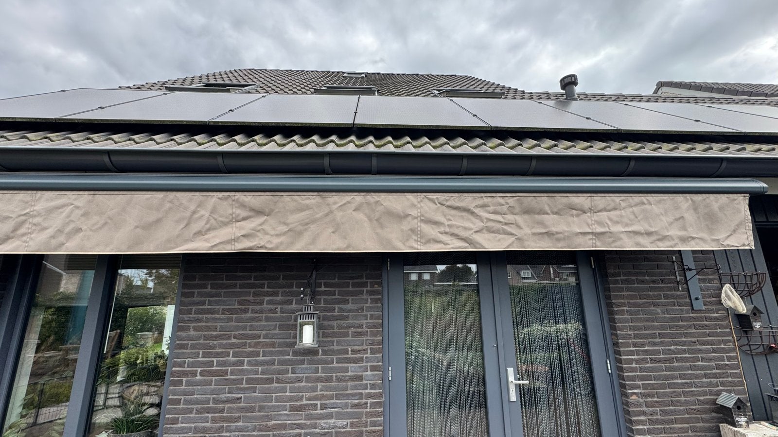 Volant voor Brustor B50 XL zonnescherm, Tuin en Terras, Ophalen of Verzenden, Zo goed als nieuw, Knikarmscherm