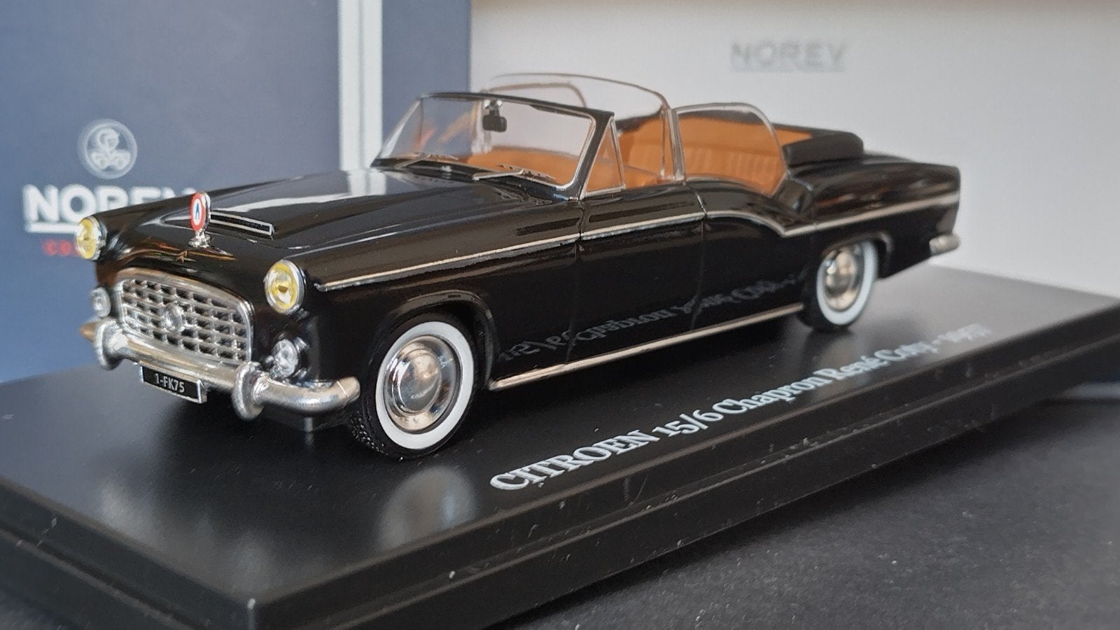 Citroen Traction Avant Presidentiële 1:43 Norev Pol, Auto, Verzenden, ., Nieuw