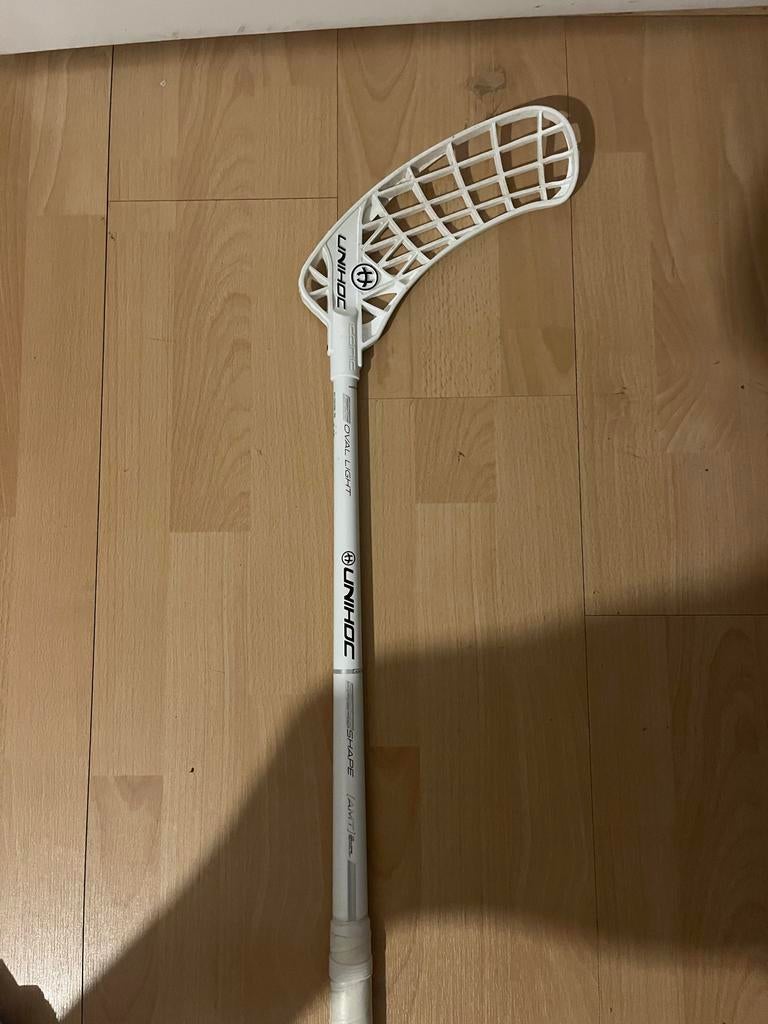 Unihoc Floorball Stick - Wit, Zo goed als nieuw, Ophalen, Zo goed als nieuw