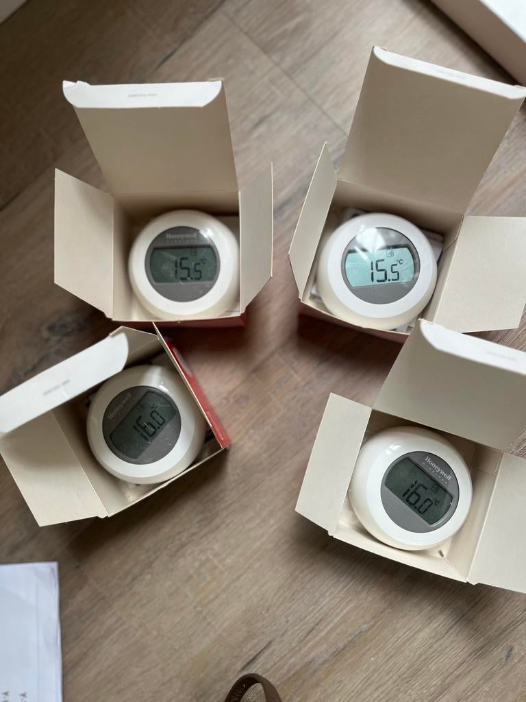 Honeywell home round kamerthermostaat draadloos, Ophalen of Verzenden, Zo goed als nieuw, Douche