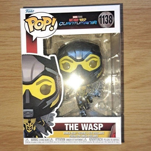 Funko Pop! The Wasp #1138 Ant-Man Quantumania, Ophalen of Verzenden, Nieuw