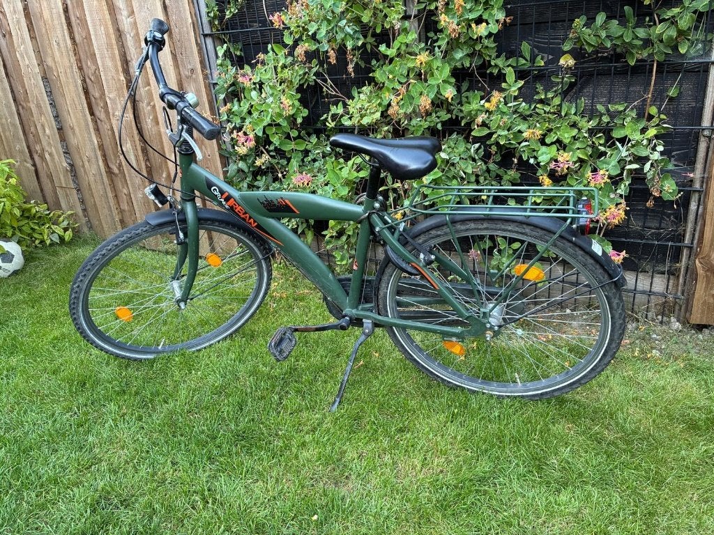 Jongens fiets Urban 26 inch, Ophalen, 20 inch of meer, Gebruikt, Velgrem