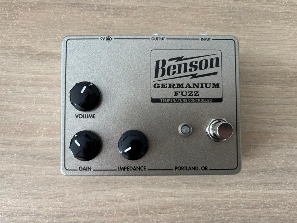 Benson Germanium Fuzz, Muziek en Instrumenten, Effecten, Ophalen of Verzenden, Zo goed als nieuw, Distortion, Overdrive of Fuzz