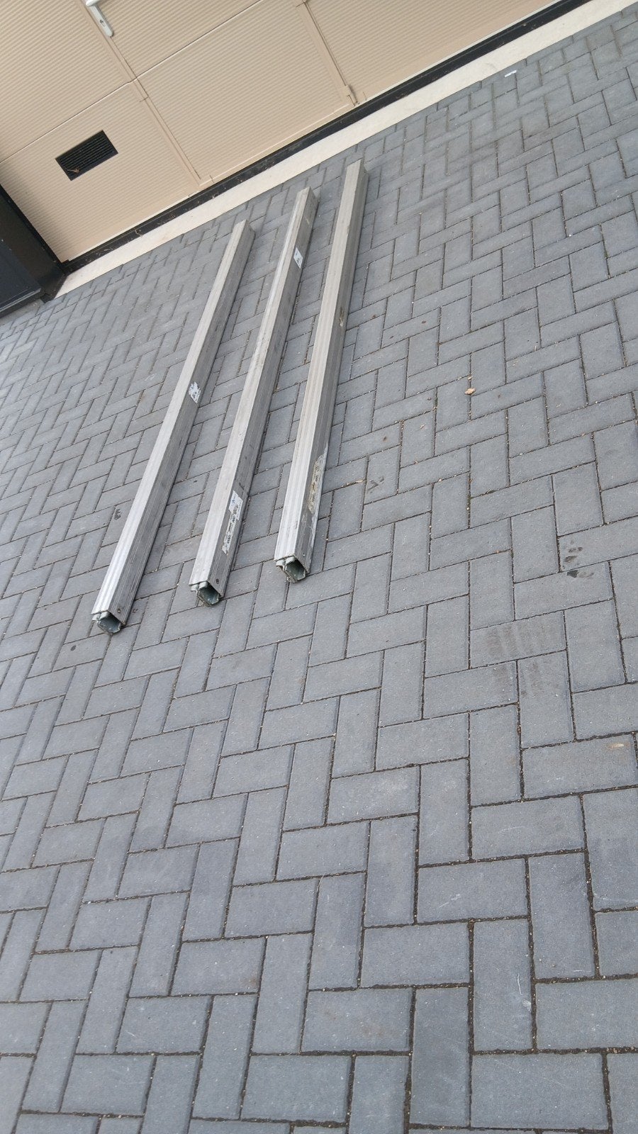 3x Loadlok Aluminium Ladingbalken / Sperstangen, Ophalen of Verzenden, Gebruikt