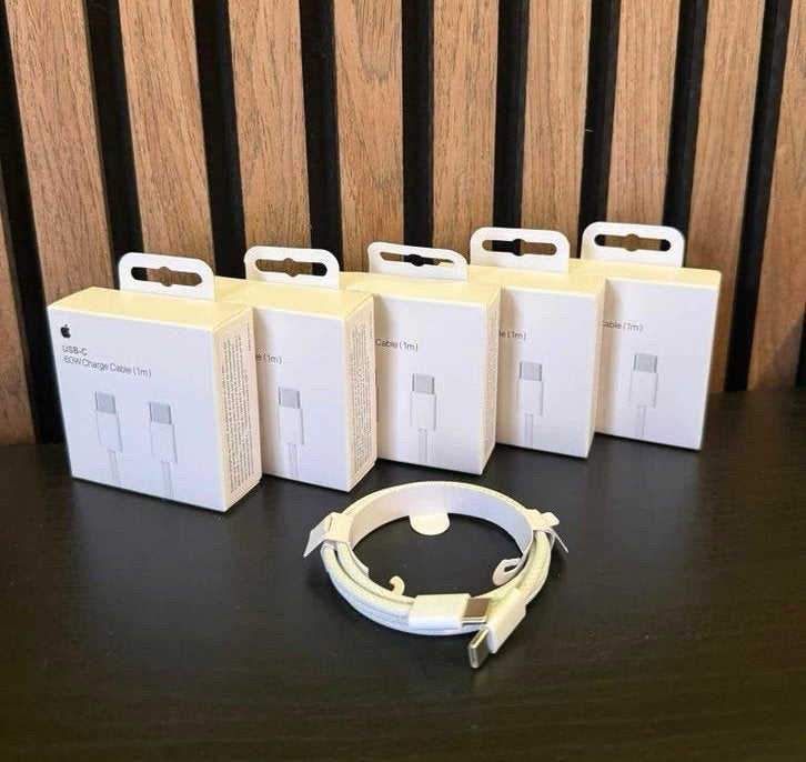 5x Originele Apple 20W Adapter + 60W USB-C Kabel (1 Meter), Telecommunicatie, Mobiele telefoons | Telefoon-opladers, USB-C, Adapter