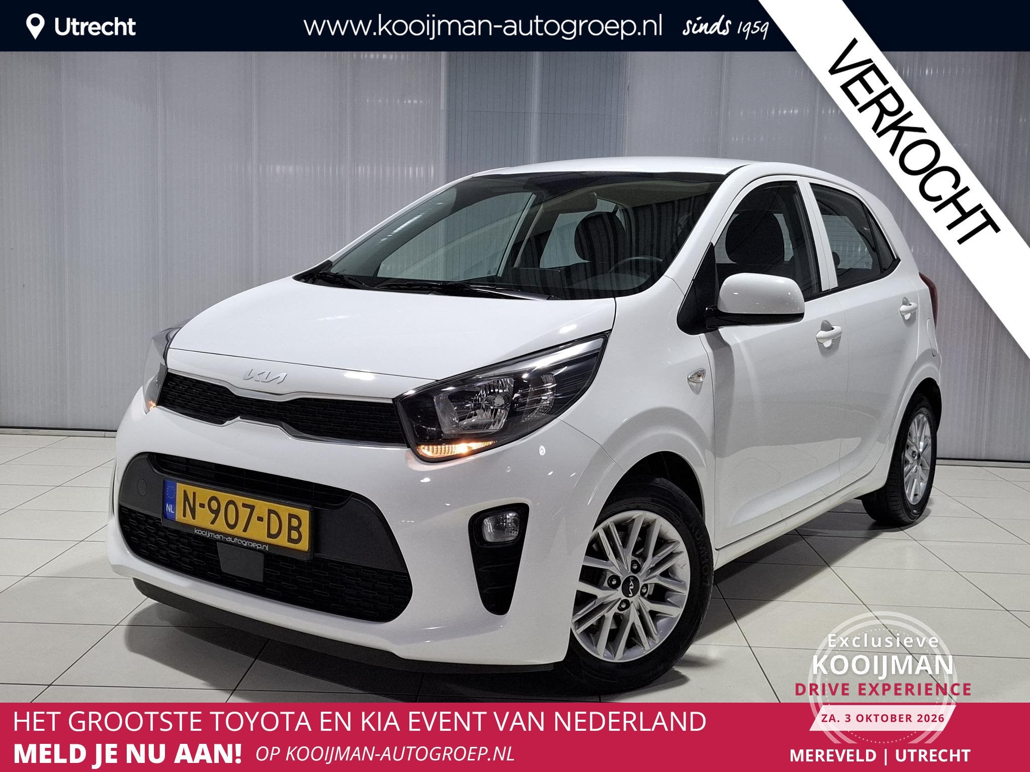 Kia Picanto 1.0 DPi DynamicLine Apple Carplay/Android Auto,