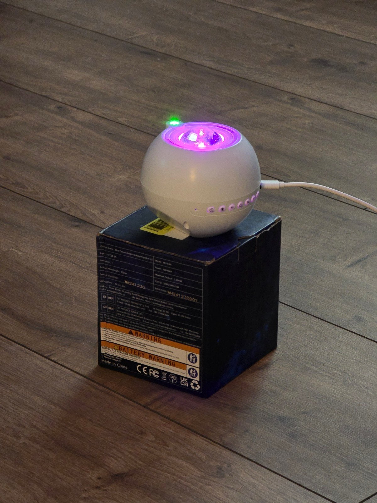 Galaxy projector lamp en speaker etc, Overige materialen, Nieuw, Ophalen of Verzenden, Melkweg