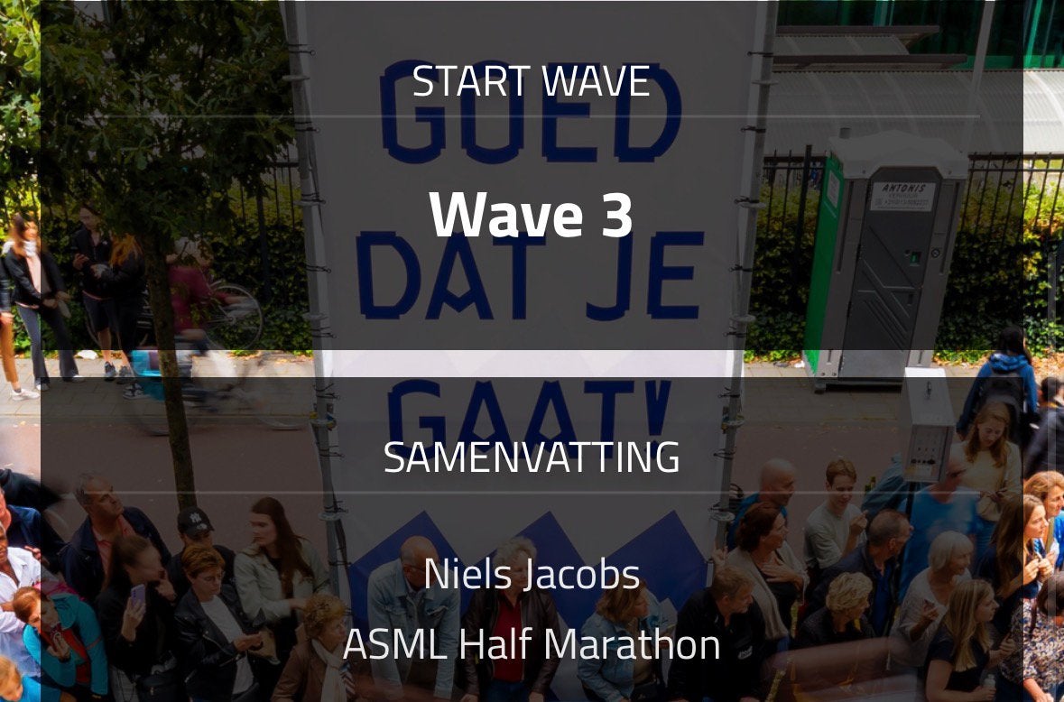 ASML halve marathon Eindhoven ticket te koop, Sport en Fitness, Ophalen, Nieuw, Overige typen, Overige merken