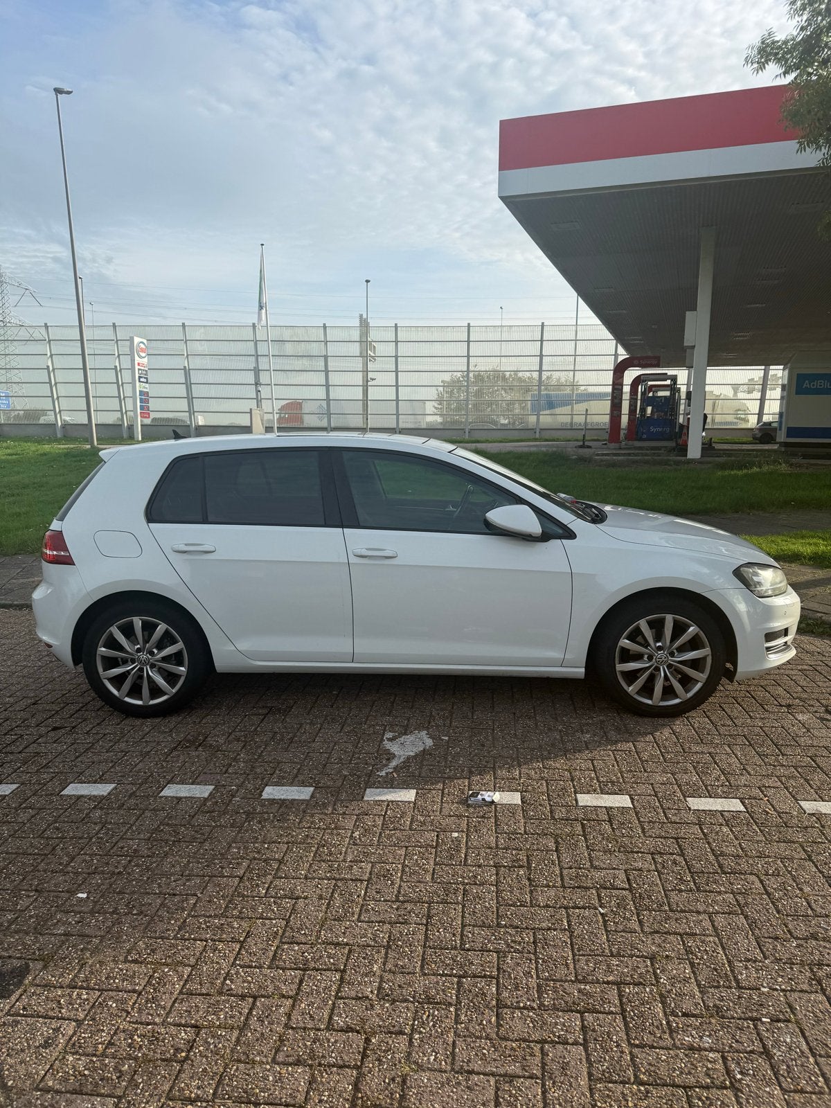 Volkswagen Golf 1.4 TSI 103KW DSG 2013 Wit, Auto's, Zwart, 4 cilinders, Leder en Stof, Wit