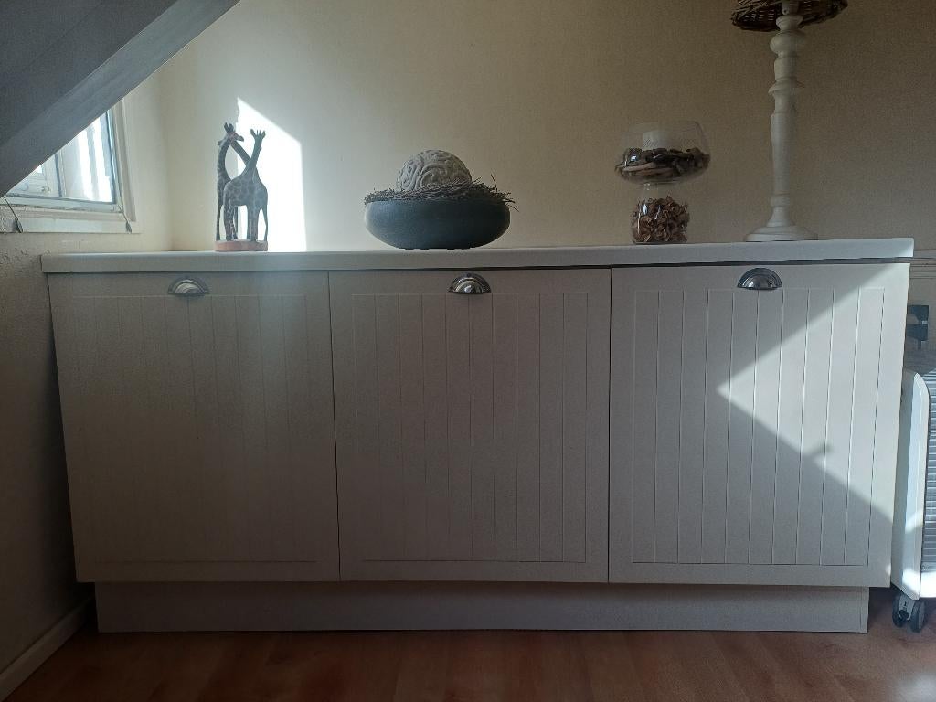 IKEA keukenkastjes 3 stuks (60 cm) met dik werkblad en plint, Ophalen, Gebruikt, 50 tot 100 cm, Minder dan 100 cm