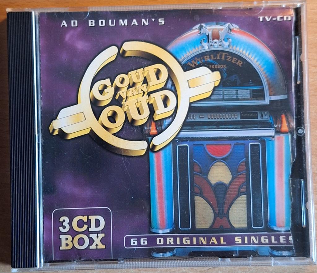 Goud van Oud CD 3 - Ad Bouman's Wurlitzer Jukebox, Ophalen of Verzenden, 1970 - 1979, Gebruikt, Boxset