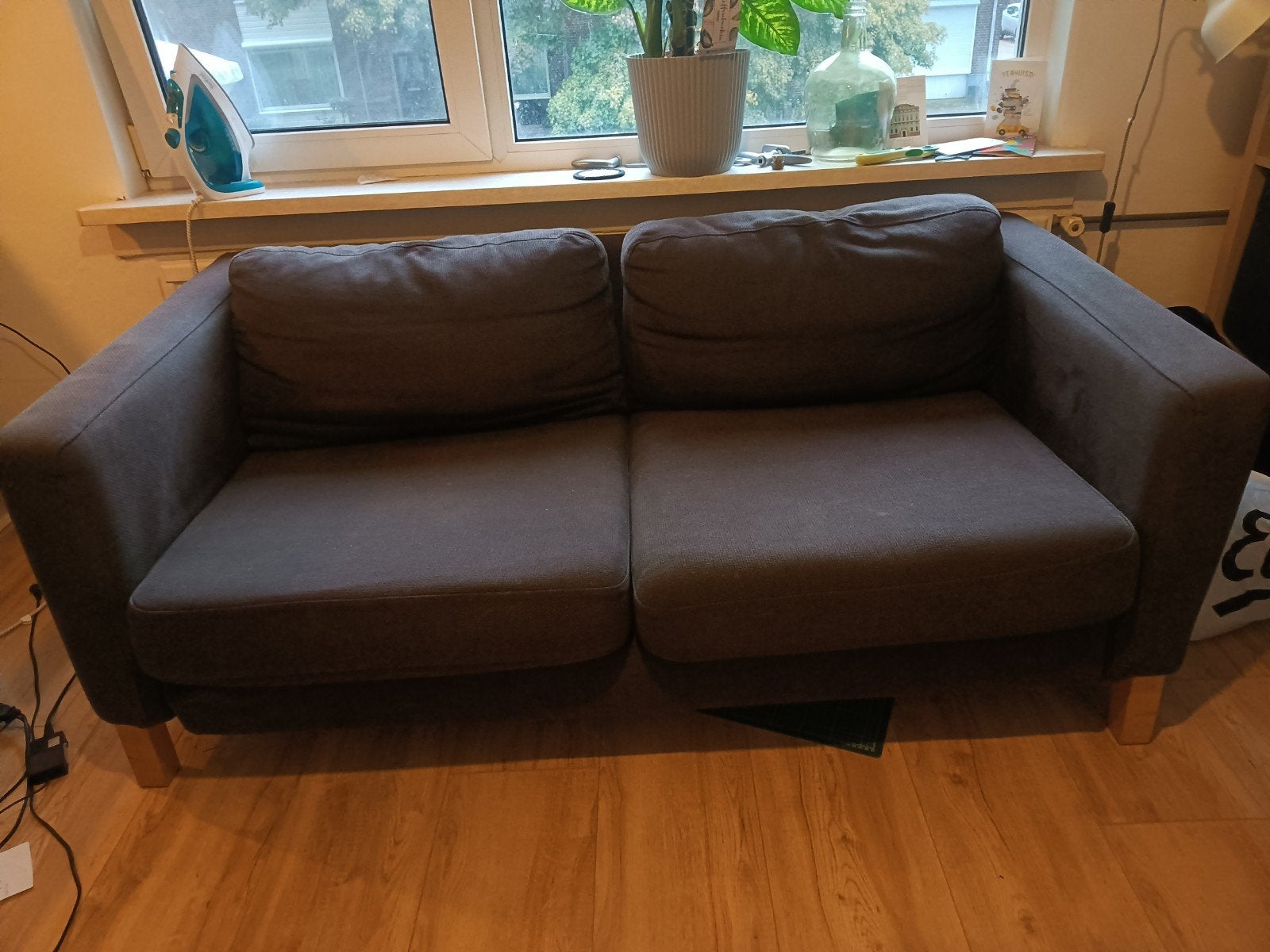 gratis bank ikea, Ophalen, Gebruikt, 150 tot 200 cm, Tweepersoons