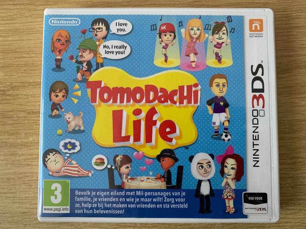 Nintendo 3DS Tomodachi Life (Nederlandse versie), 1 speler, Ophalen of Verzenden, Gebruikt, Vanaf 3 jaar
