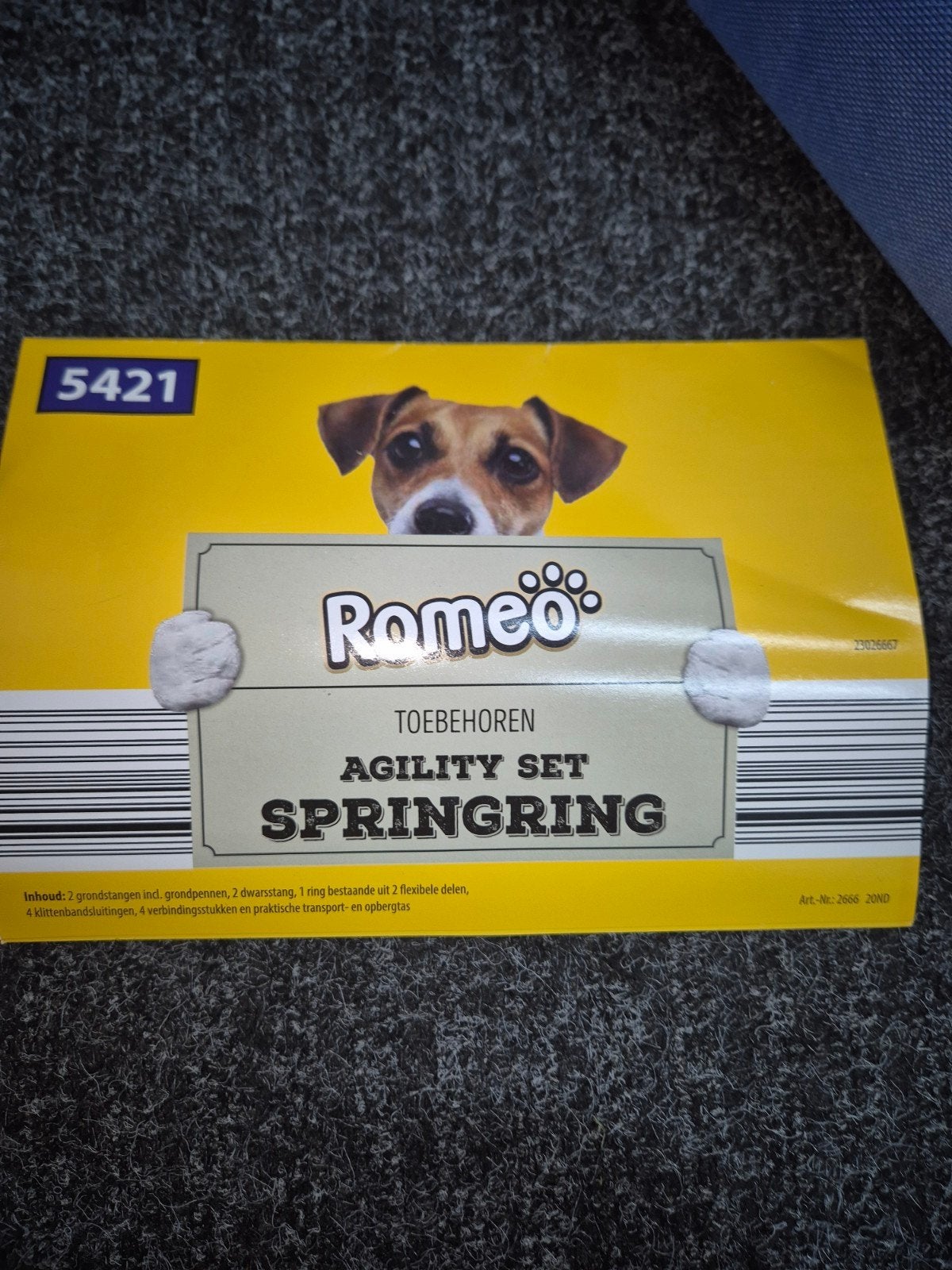 Agility springring voor honden, Dieren en Toebehoren, Ophalen