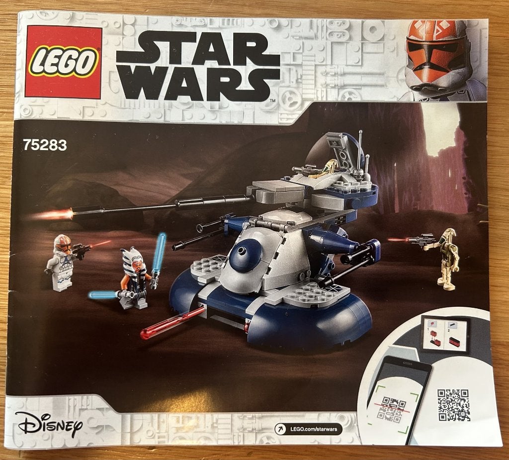 LEGO Armored Assault Tank (AAT) 75283, Star Wars, Lego, Ophalen of Verzenden, Zo goed als nieuw