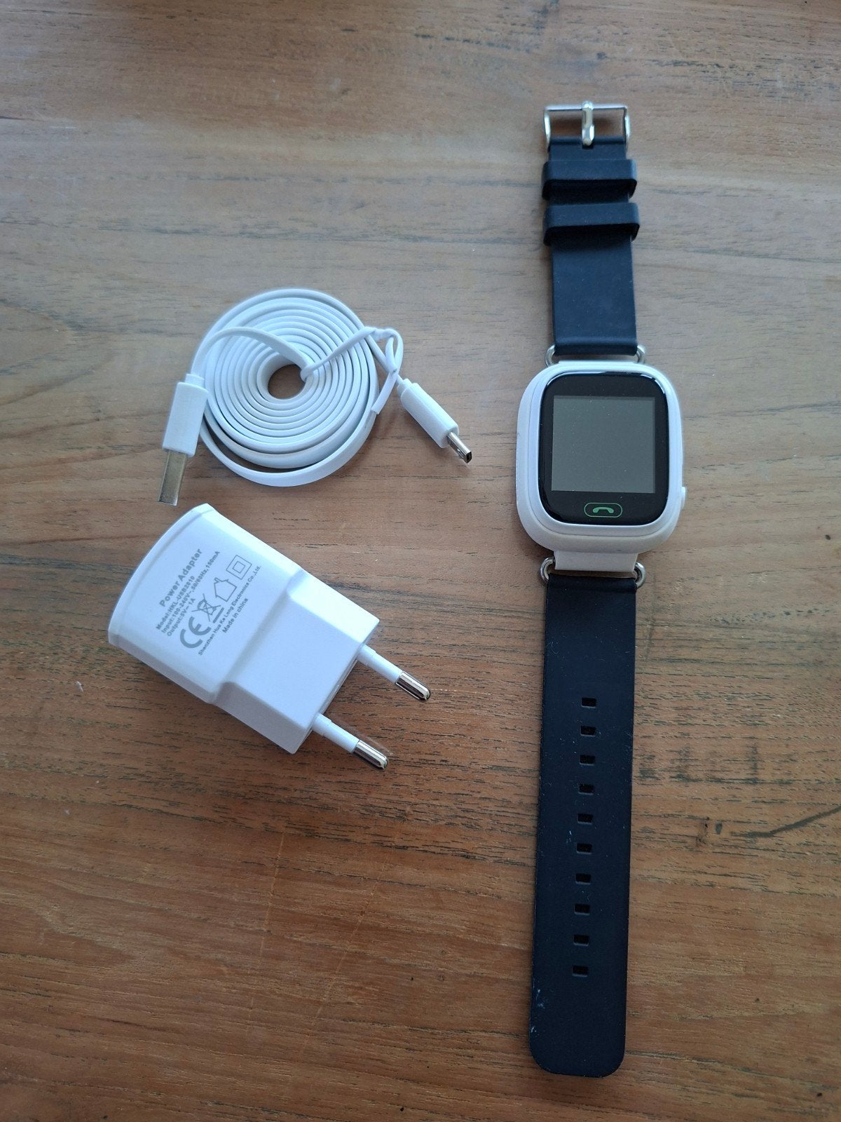 One2track GPS horloge Connect Touch zwart/wit, Ophalen of Verzenden, Zo goed als nieuw, Zwart, Jongen of Meisje