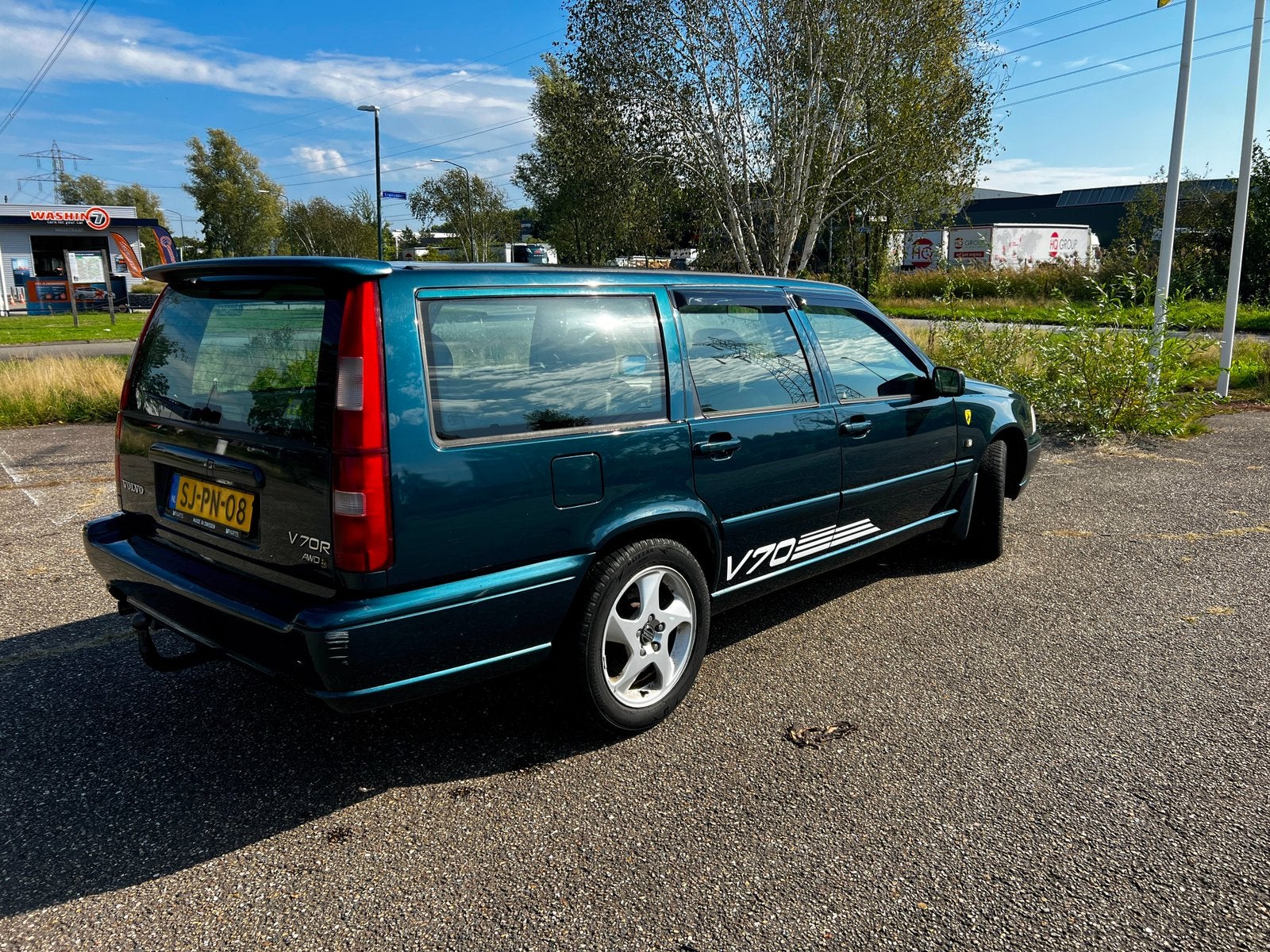 Volvo V70 2.5 T AWD 1997 Groen, Auto's, Stoelverwarming, Beige, Stationwagon, Handgeschakeld