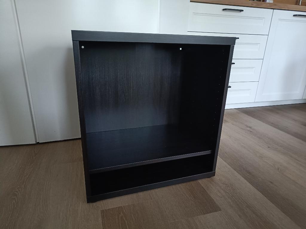 Besta element zwartbruin met plank, Ophalen, 50 tot 100 cm, Zo goed als nieuw, Minder dan 100 cm