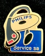 Philips Service sa pin, Verzenden, Nieuw, Merk, Speldje of Pin