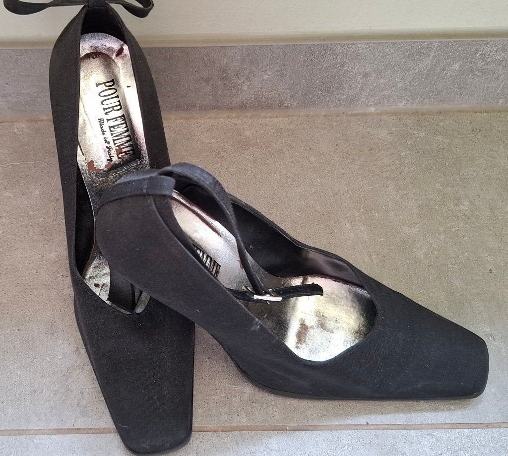 Pour Femme - pumps met blokhak, Kleding | Dames, Pour Femme, Pumps, Zwart, Ophalen of Verzenden