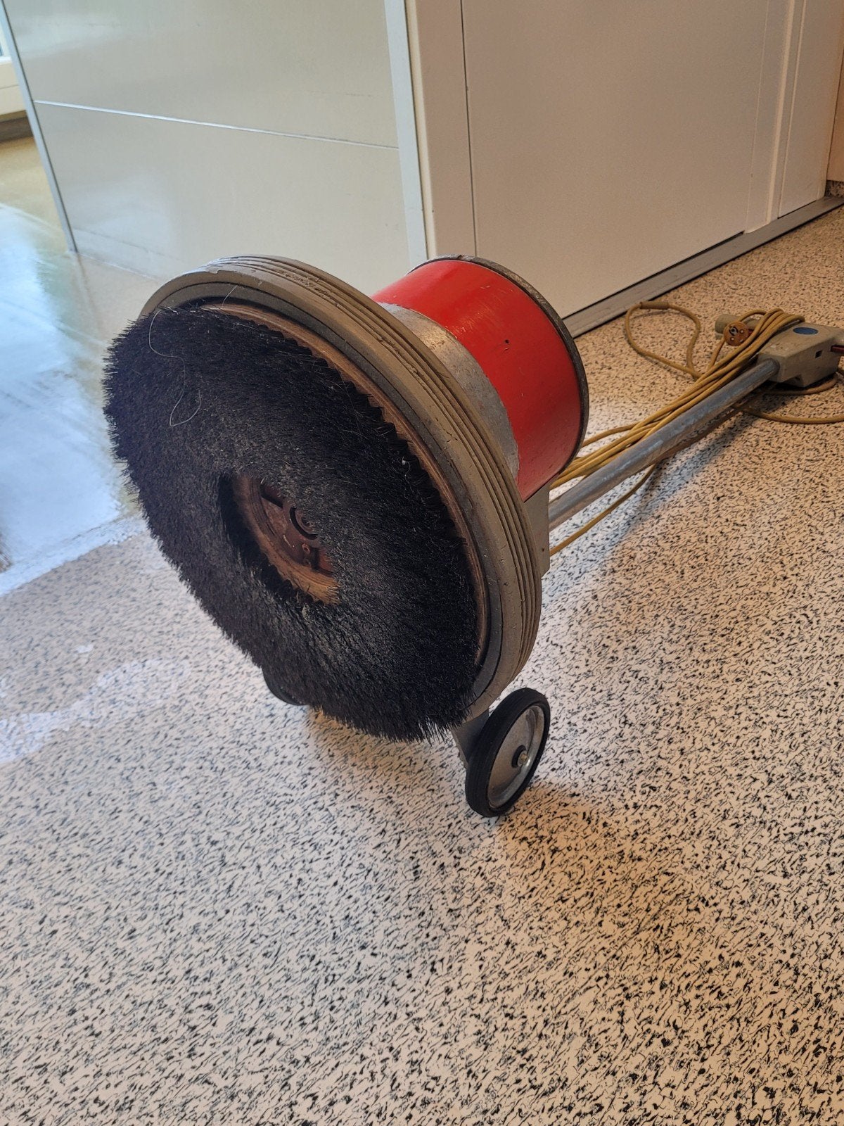 Schrobmachine voor vloeren, Ophalen, Gebruikt