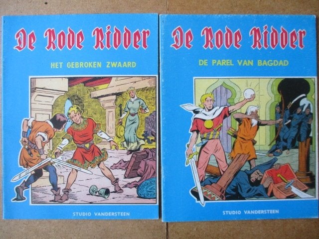 adv8844 rode ridder 1, Boeken, Meerdere stripboeken, Ophalen, Gelezen