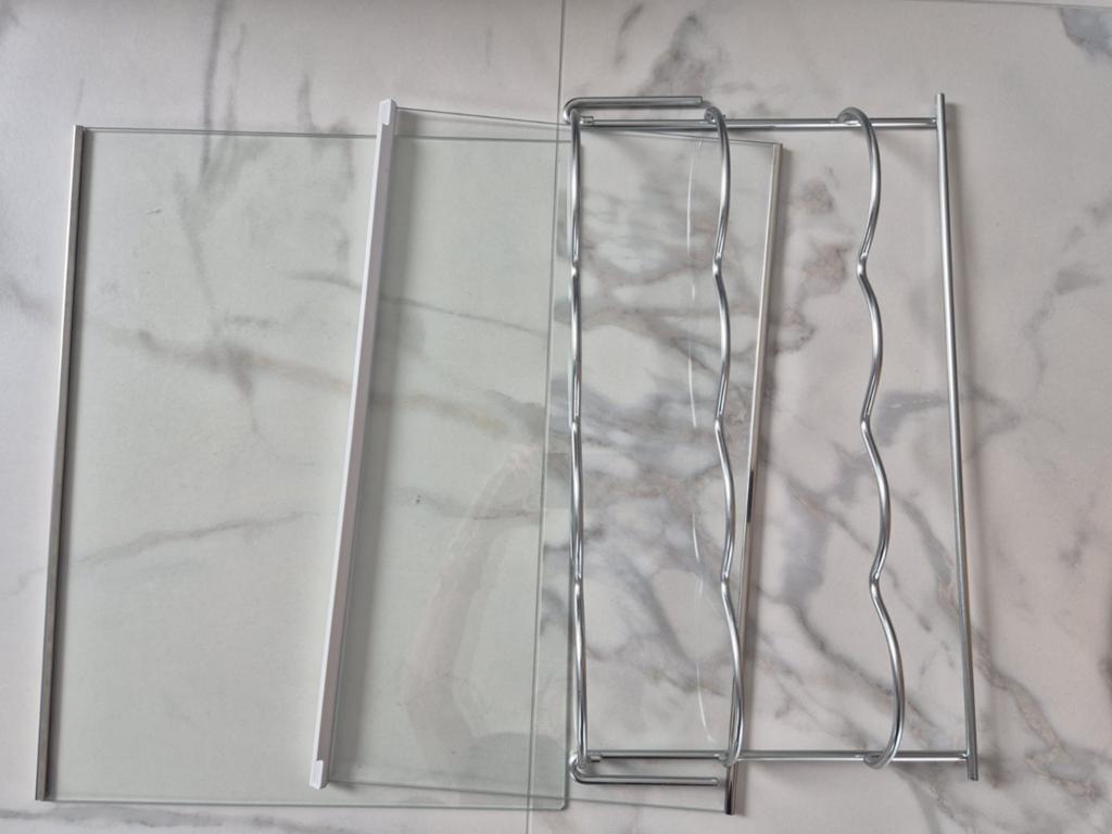 Koelkastaccessoires: Glazen Plaat & Flessenrek, Minder dan 75 liter, Ophalen, Zonder vriesvak, 160 cm of meer
