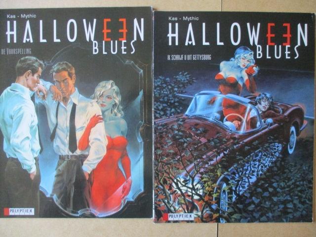 w0126 halloween blues 1 t/m 7, Meerdere stripboeken, Ophalen, Gelezen
