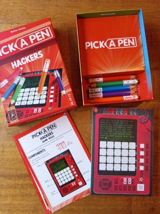 Pick a Pen: Hackers - Gloednieuw bordspel, Ophalen of Verzenden, Nieuw