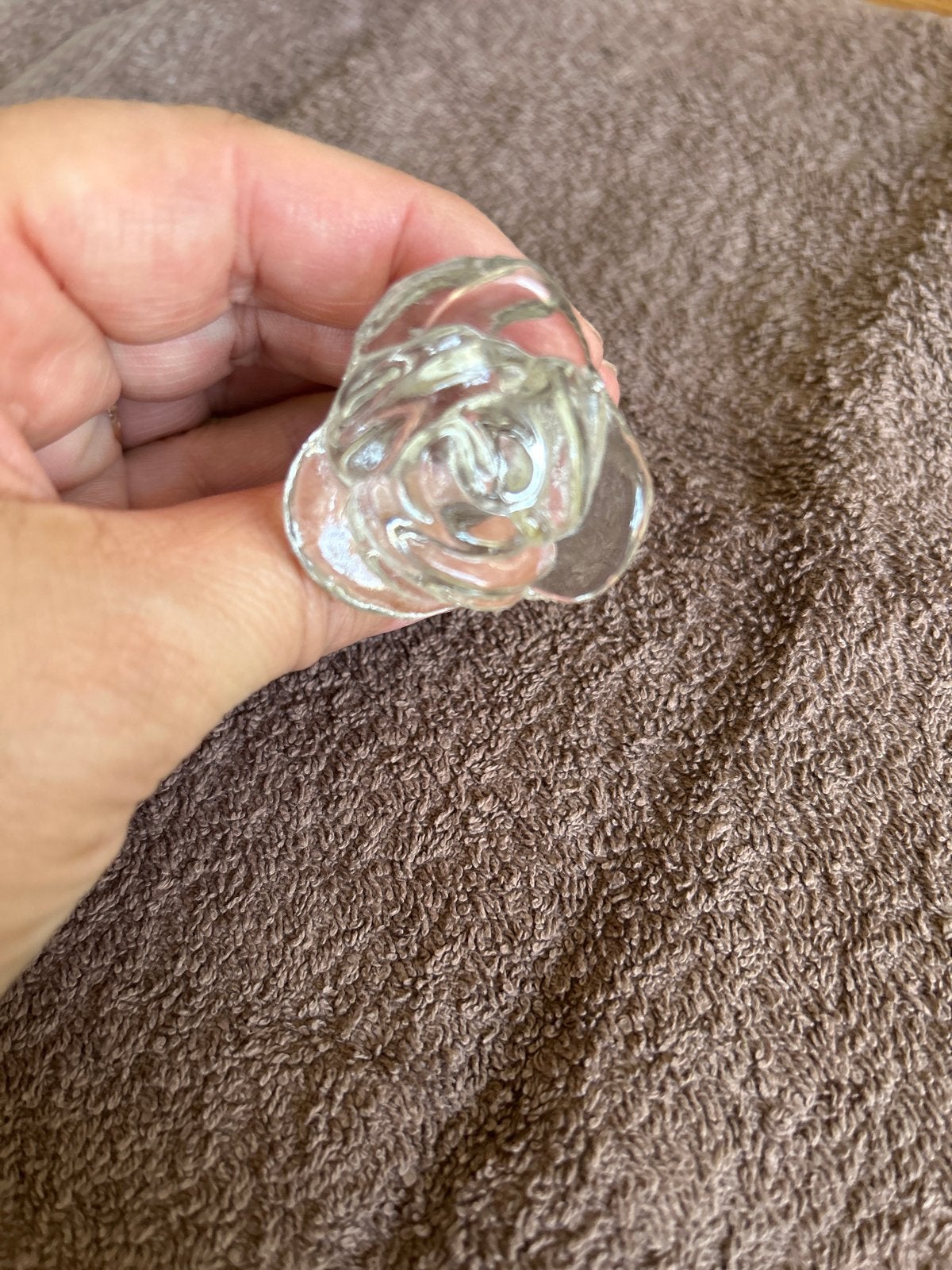 13 plastic deurknoppen in roosvorm voor kinderkamer/kast, Ophalen, Gebruikt